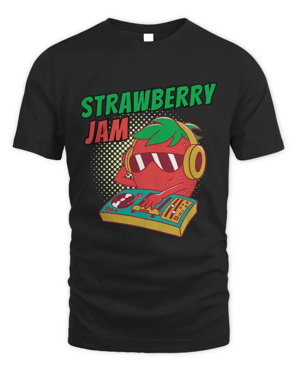 DJ Strawberry with a Strawberry Jam