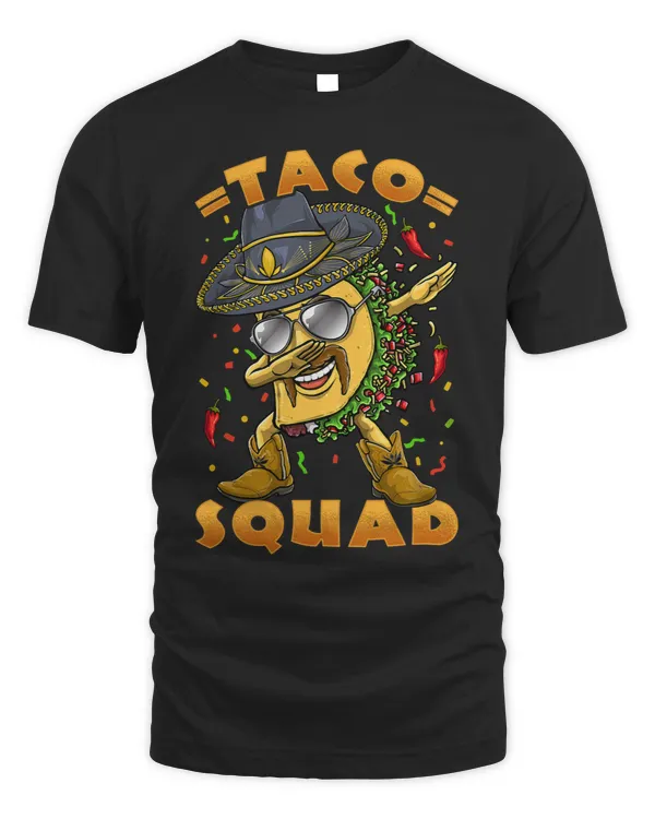 Cinco de Mayo Dabbing Taco Mexican Food Tacos Lover