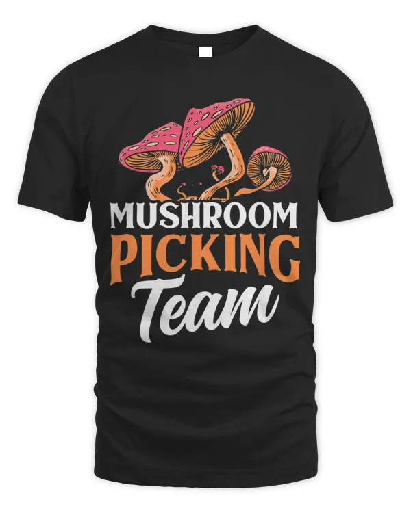 Mushroom Picking Team Collecting Picker Collect 3