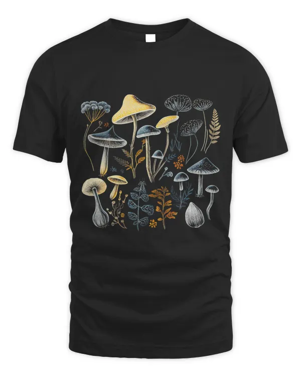 Cottagecore Aesthetic Mushrooms And Plants Women