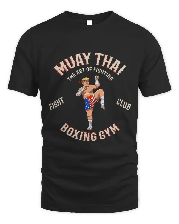 Funny Boxing Muay Thai Donald Trump MMA Fighting Thai Boxing