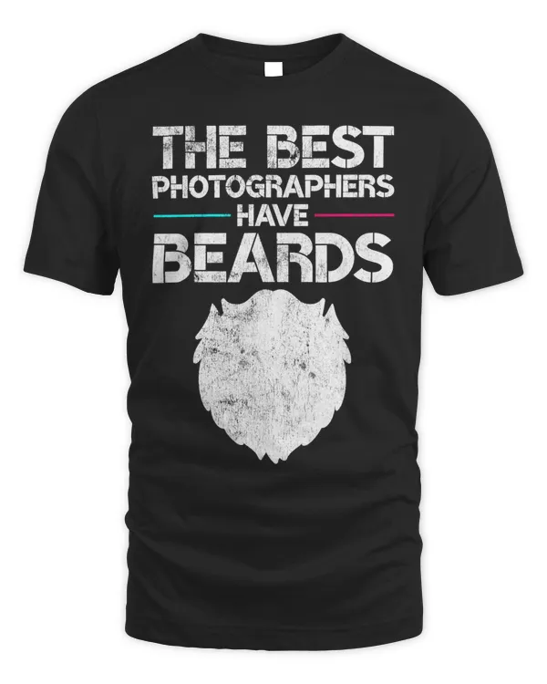 Mens The Best Photographers Have Beards Funny Photography Gag