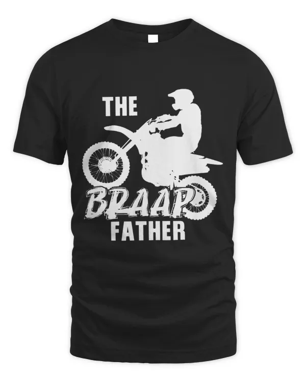 Mens The Braap Father Motorcross Design