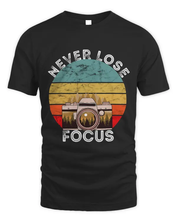 Photograph Never Lose Focus Retro Sunset Landscape Camera Photography