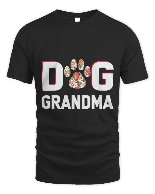 Dog Grandma Flower Pet Puppy Owner Dog Lover Grandmother