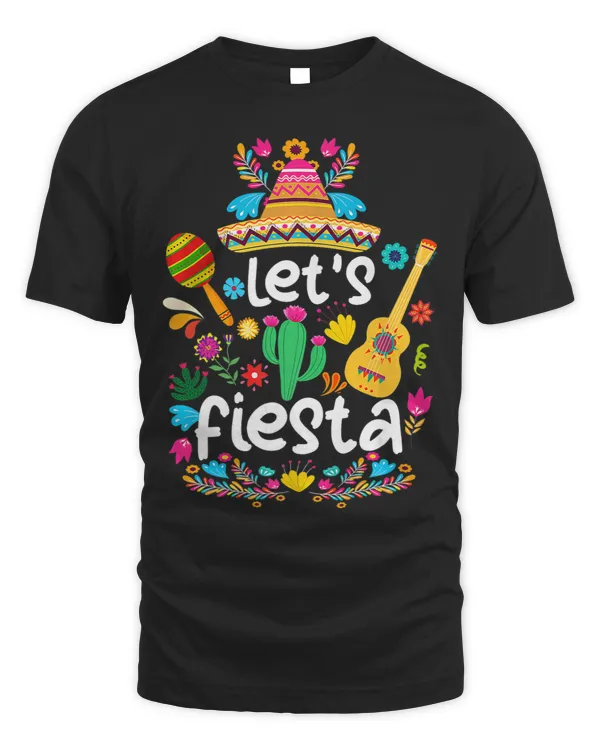 Lets Fiesta Happy Cinco De Mayo Sombrero Peppers May 5th 4