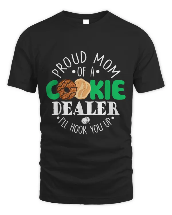 Proud Mom Of A Cookie Dealer Girl Troop Leader Matching