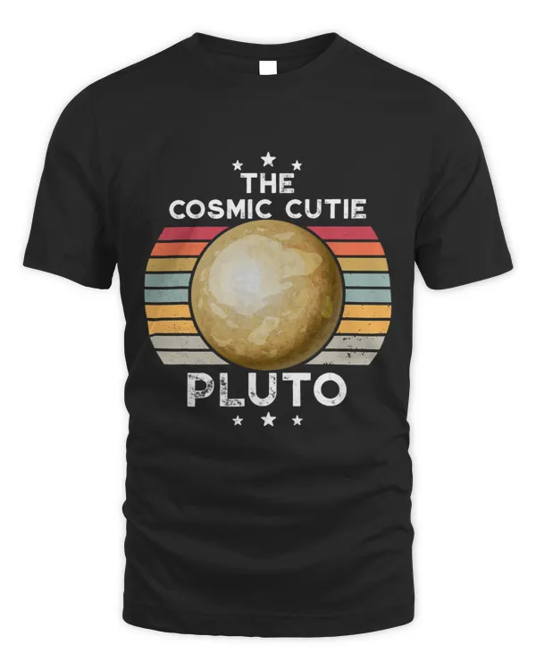 Astronomy Lover Vintage Pluto The Cosmic Cutie Dwarf Astronomy Science Geek