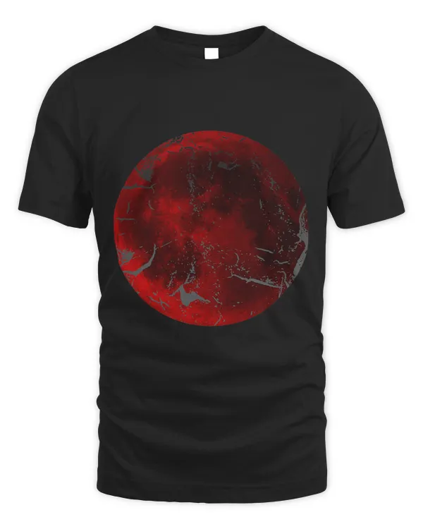 Astronomy Lover Vintage Red blood moon Distressed astronomy Outer Space