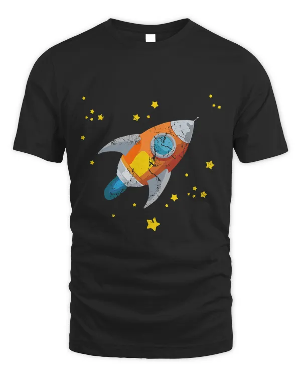 Astronomy Lover Vintage retro space ship rocket astronaut Astronomy gift