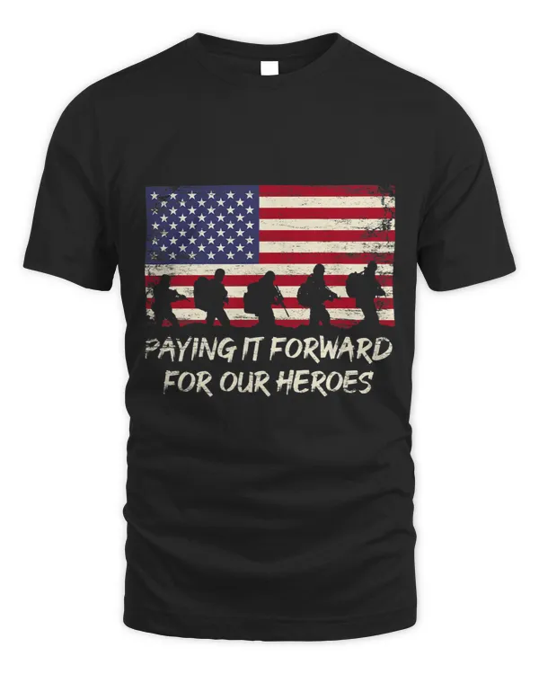 Paying It Forward Proud American Honored USA Patriotic