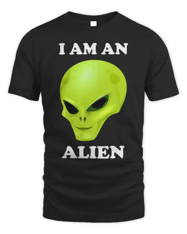 Aliens Funny Extraterrestrial Visitor Human Costume I Am an Alien
