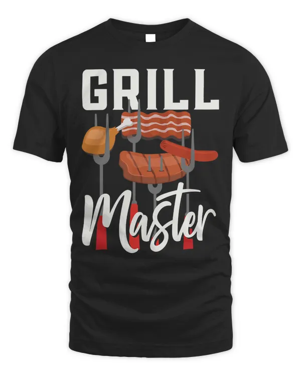 Mens Funny Grilling Grillmaster BBQ Smoker