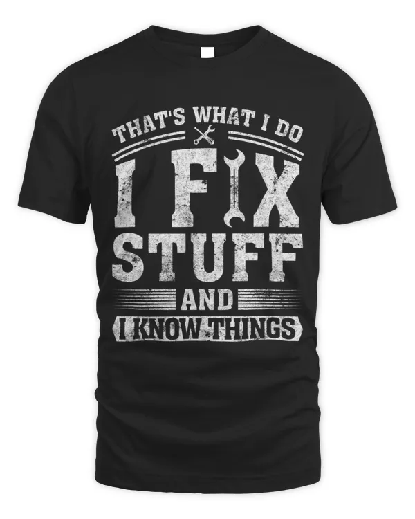 Thats what I do I fix stuff and I know things Engine Garage