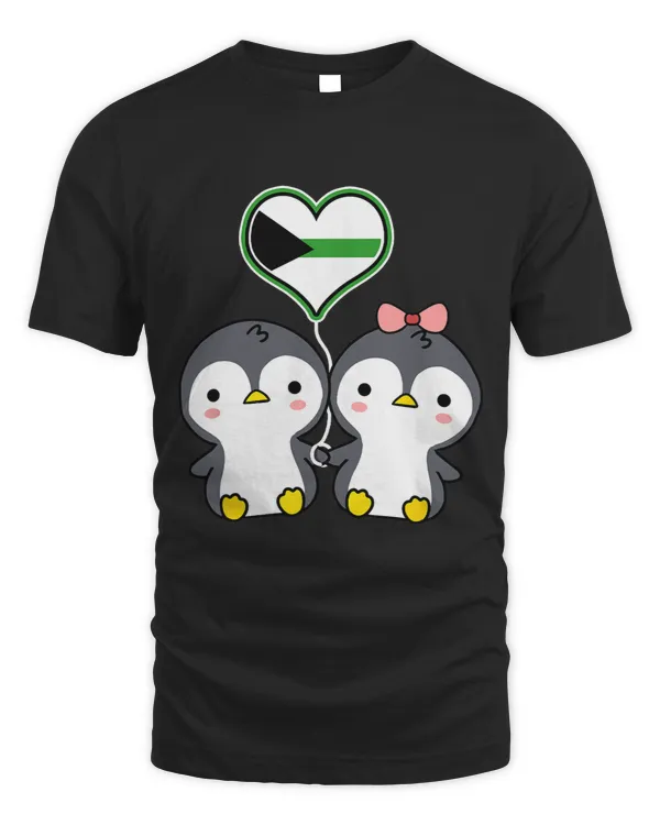 Penguins Lover Couple Demiromantic Pride