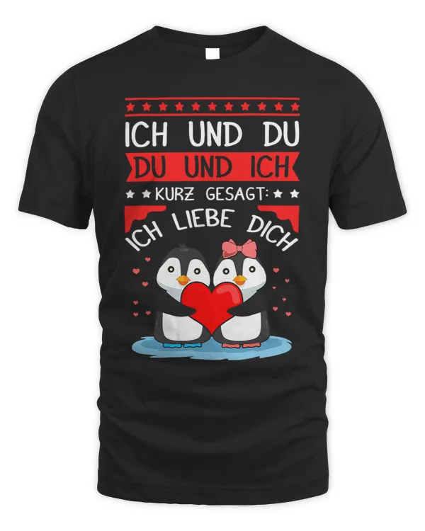 Penguins Lover Ich und Du Kurz gesagt Ich Liebe Dich 2Penguin Valentines Day