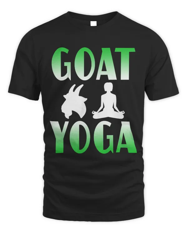 Funny Goat Yoga T Shirt For Women 2Goat Yoga T Shirt