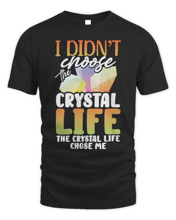 I Didnt Choose The Crystal Life Chose Me Graphic