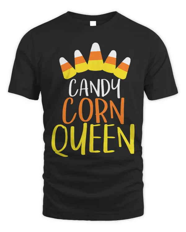CANDY CORN QUEEN Halloween Fun T Shirt