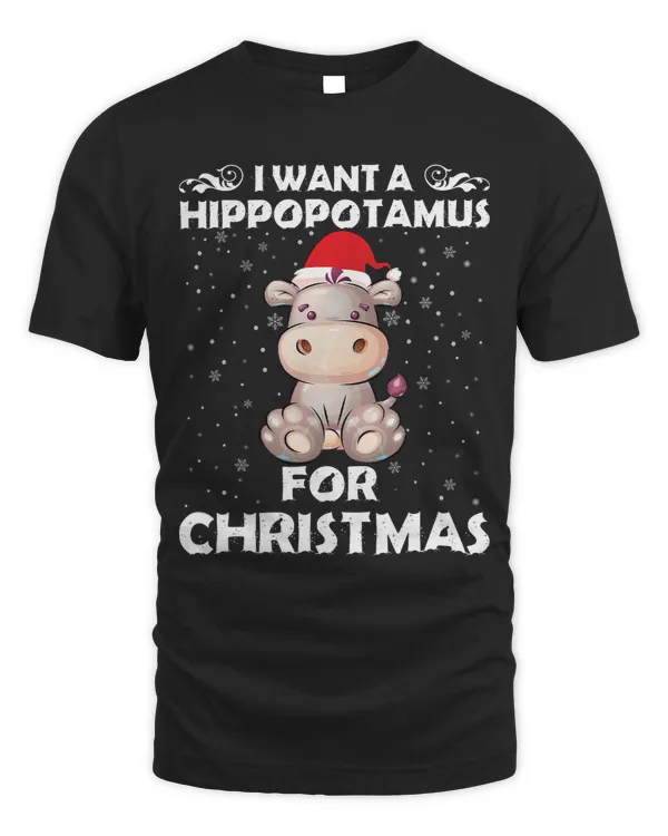 I Want A Hippopotamus For Christmas Hippo Christmas Pajamas437