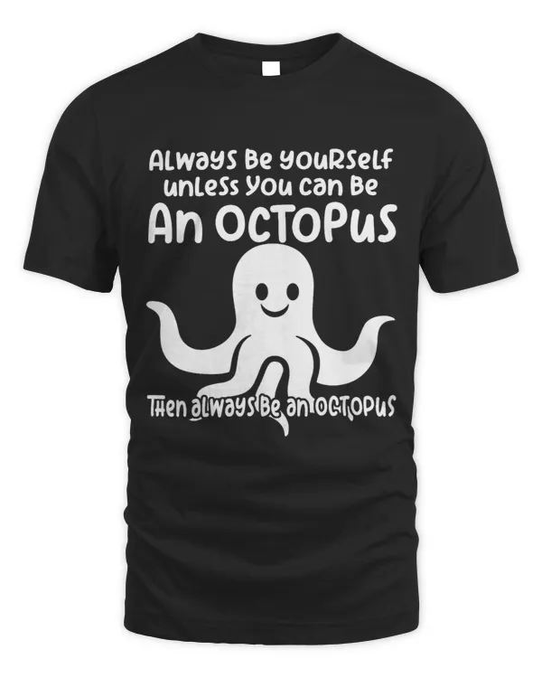 Intelligent like an octopus oceanic creature lover