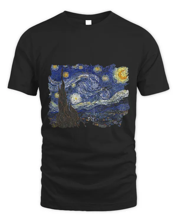 Distress The Starry Night Famous Painting By Van Gogh