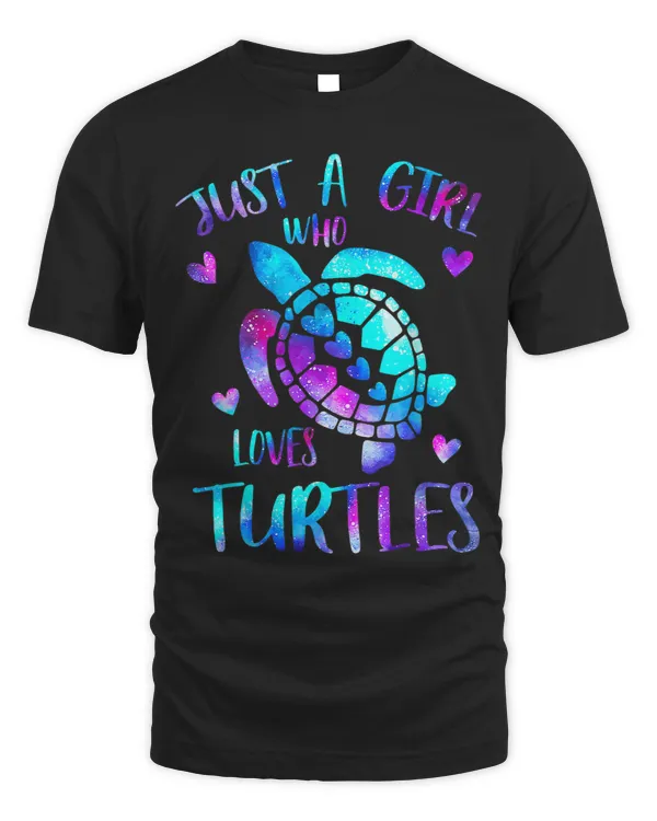 just a girl who loves turtles galaxy space sea turtle