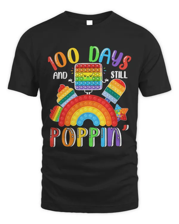 Kids 100 Days Of School 2Still Poppin 100th Day Kids Pop it