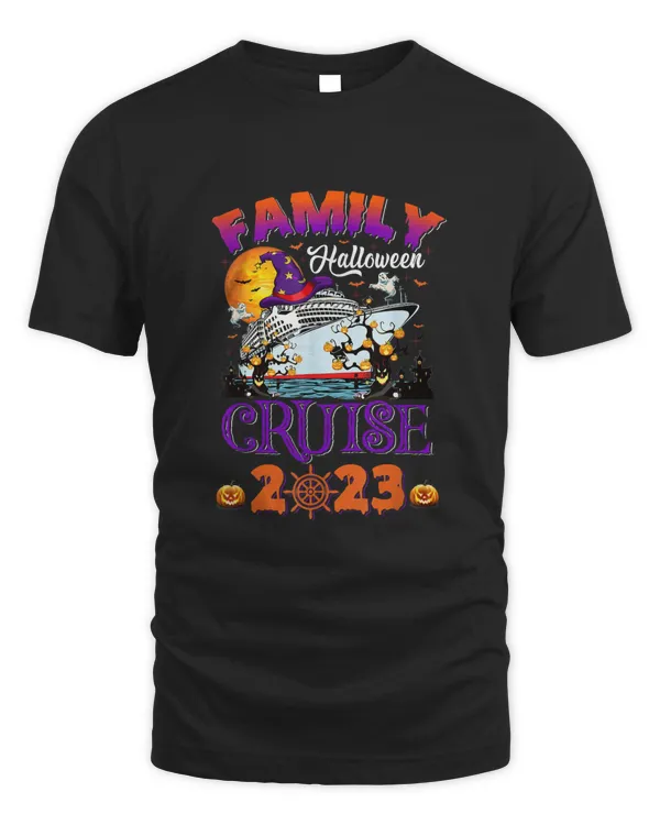 Family Halloween Cruise 2023 Halloween Cruise Cruising Lover Shirt