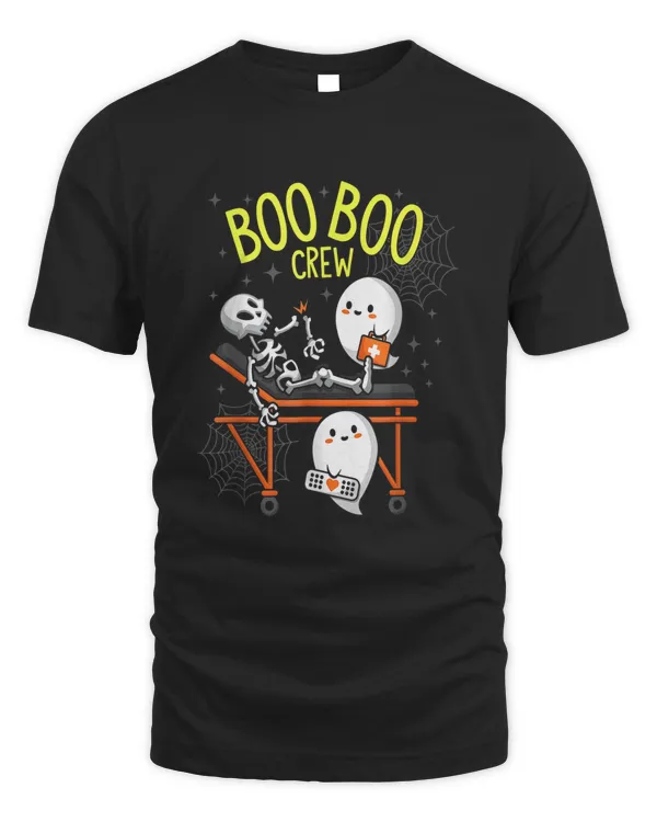 Funny BOO BOO CREW Nurse RN Halloween 2023 Shirt