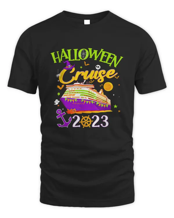 Halloween Cruise Squad Family 2023 Cruising Crew Spooky Trip Shirt