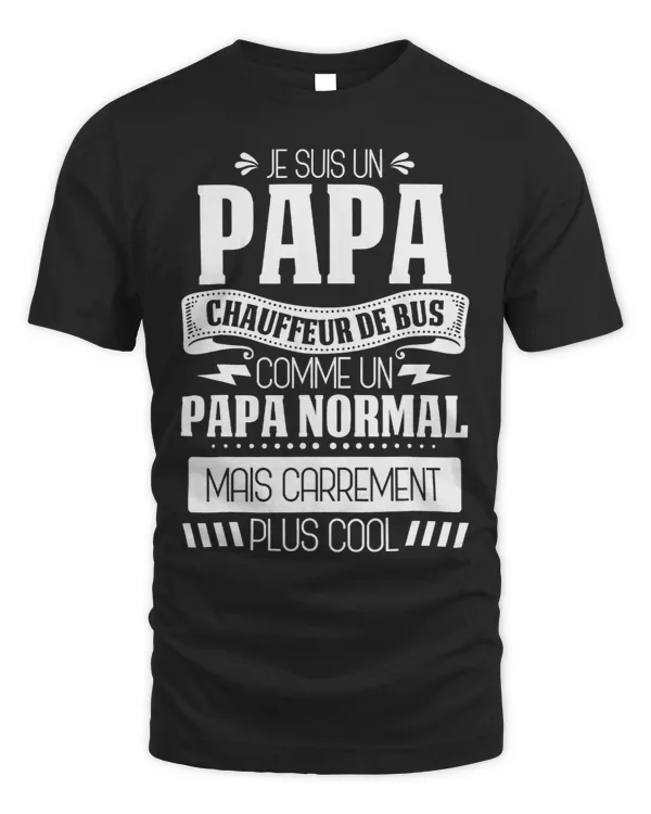 Mens Papa Bus Driver Fathers Day Bus Bus Driver 2