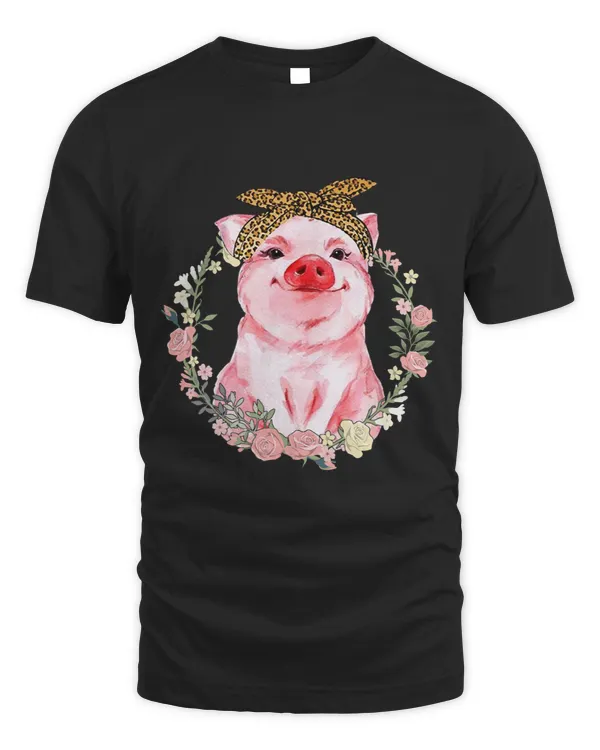 Pig Lover Bandana Cute Love 2Funny Animal Piggy