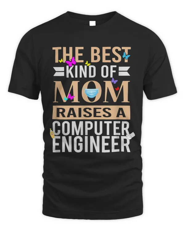 Womens Mothers Day Shirts for Mom of Engineer Son Plus Size Graphic
