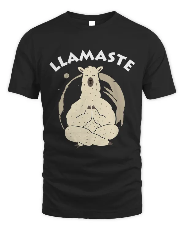 Yoga Llama Llamaste lpaca Lover Yogi Teacher