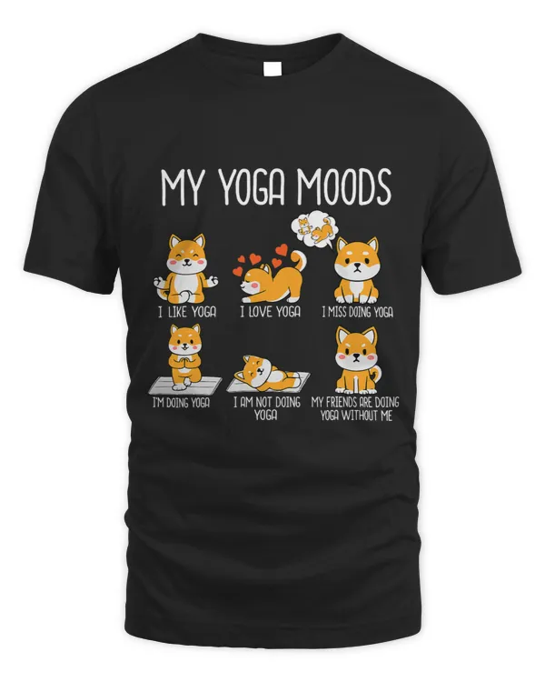 Yoga Lover Women Shiba Inu Dog Meditation Yoga