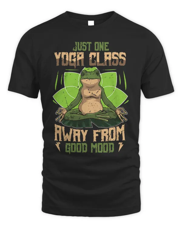 Yoga Sarcasm Frog Yogi Meditation Lotus Pose Funny Quote