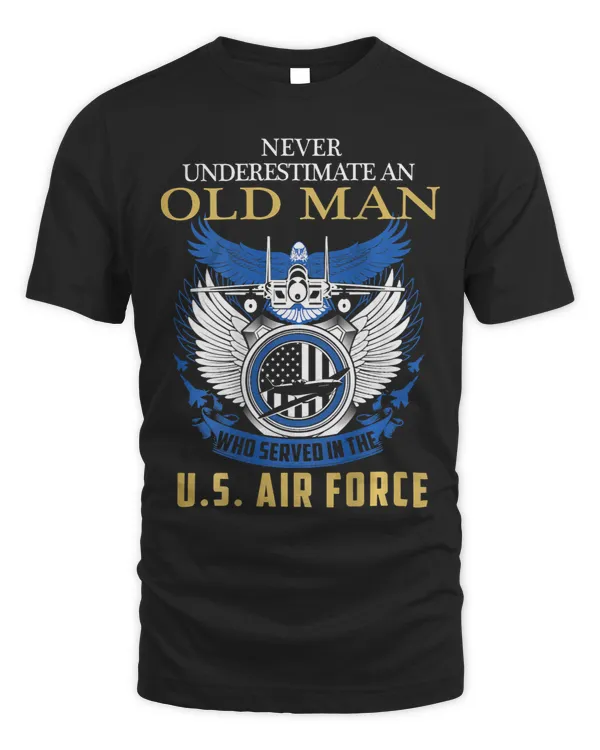 Never underestimate an old man who served in the Air Force