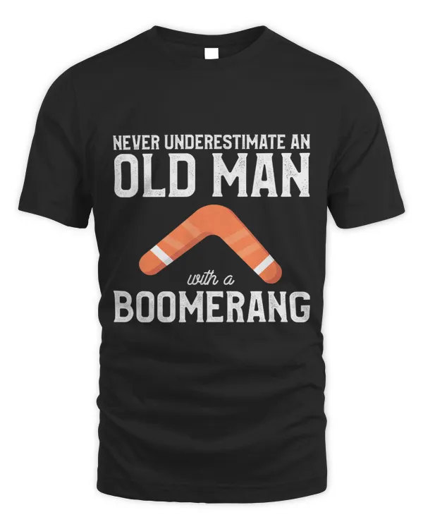 Never Underestimate An Old Man With A Boomerang