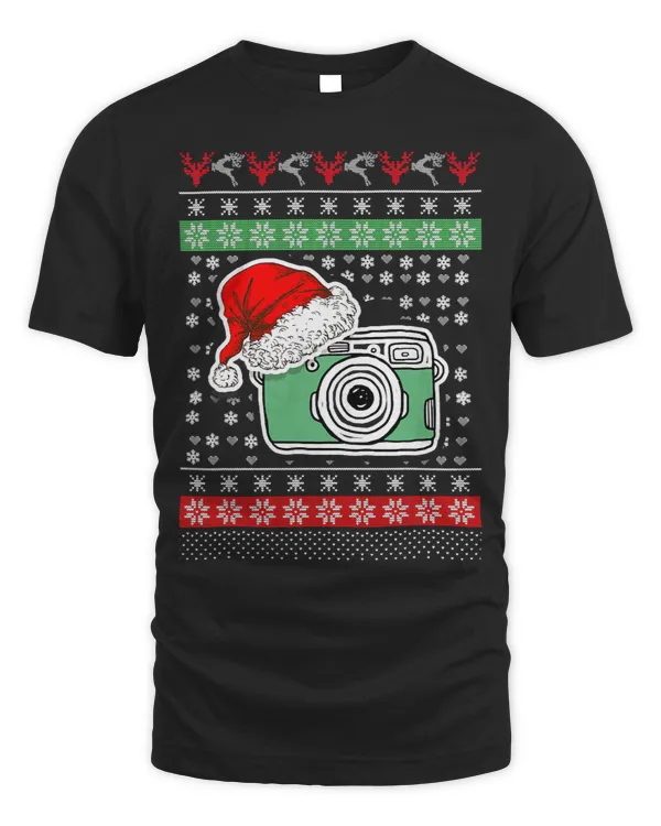 Xmas Camera Santa Photographer Photography Ugly Christmas