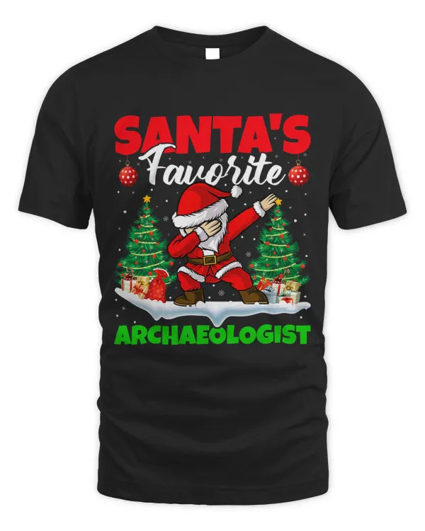 Xmas Dabbing Santas Favorite Archaeologist Christmas