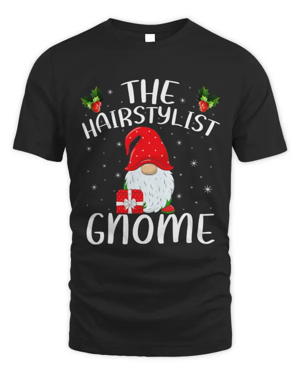 Xmas Holiday Family Matching The Hairstylist Gnome Christmas