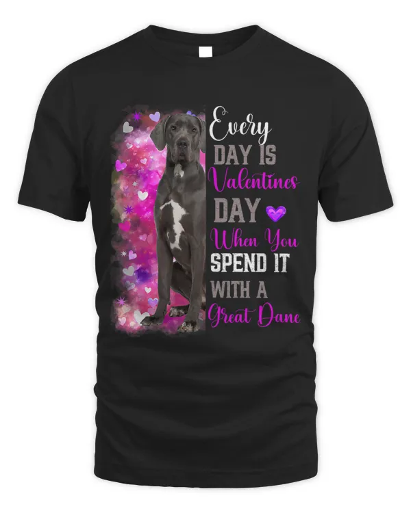 Womens Great Dane Mom Funny Valentines Day Dog Lovers Large Breed