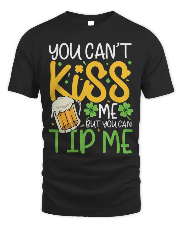St Patricks Day Lucky Shamrock Waitress Bartender
