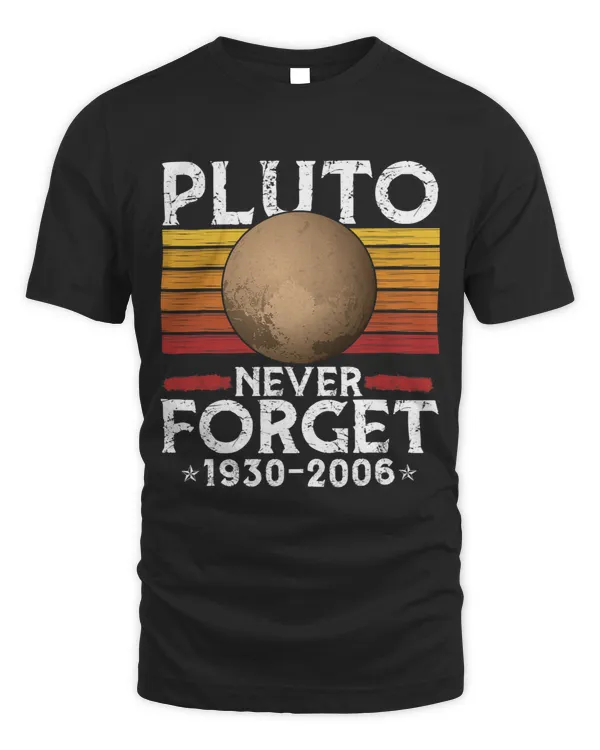 Vintage Never Forget Pluto Astronomy Space Gift