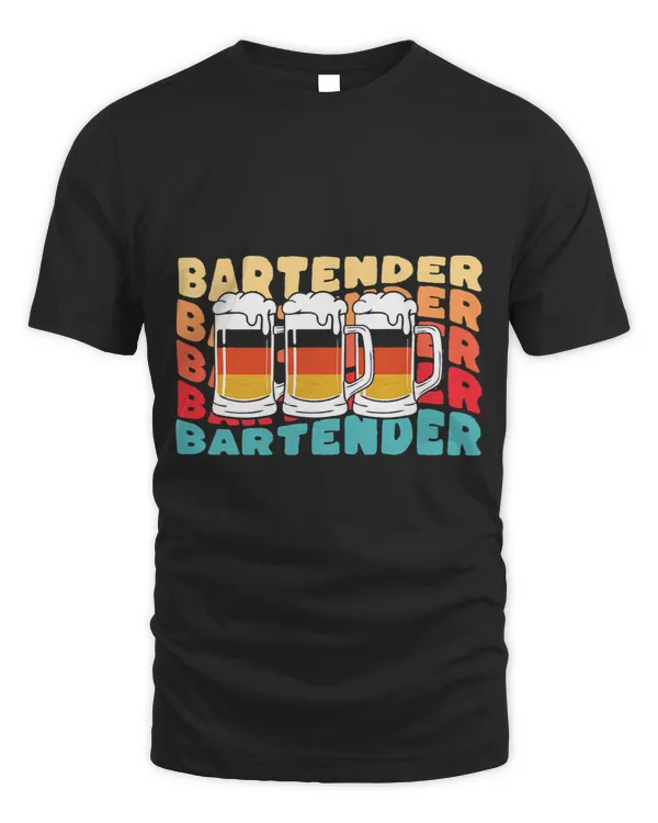 Vintage Retro Bartender Barkeeper 1