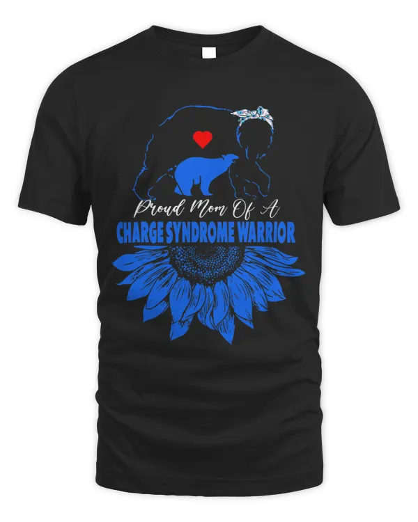 Charge Syndrome Warrior Womens Sunflower Warrior Charge Syndrome Awareness