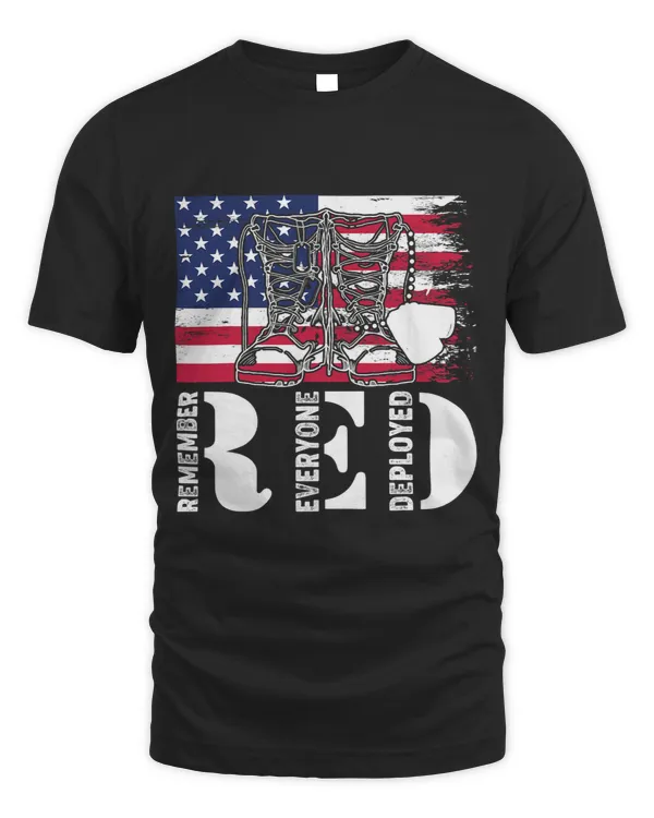 Support USA Troops Wear Red On Fridays Military Veteran