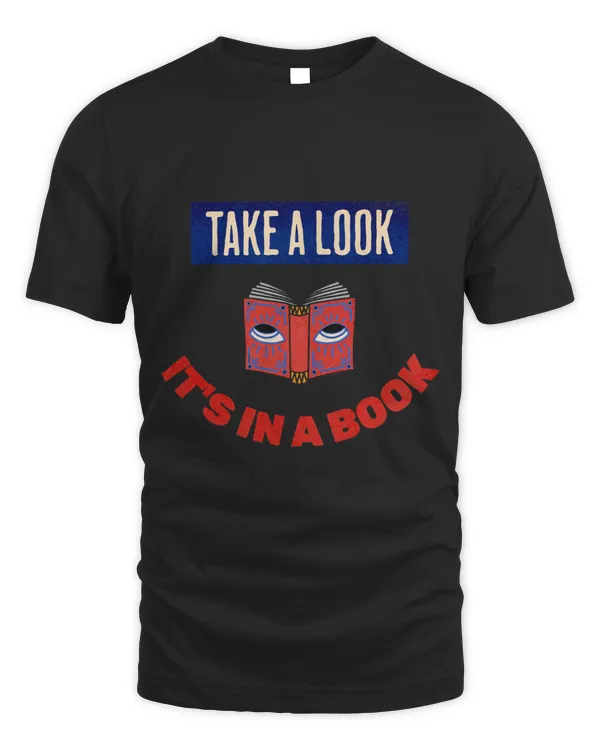 Take A Look Its In A Book Reading Librarian