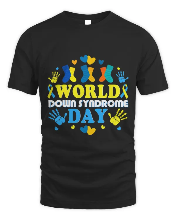 Down Syndrome Syndrome Day Awareness Socks Down Right Kids Matching Outfit